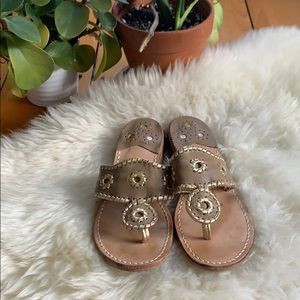Jack Rogers Leather Sandals